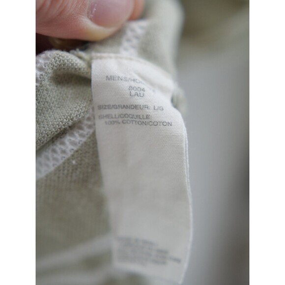 Woolrich Woolen Mills Striped light Green Polo Shirt Size L‎ - Picture 5 of 9